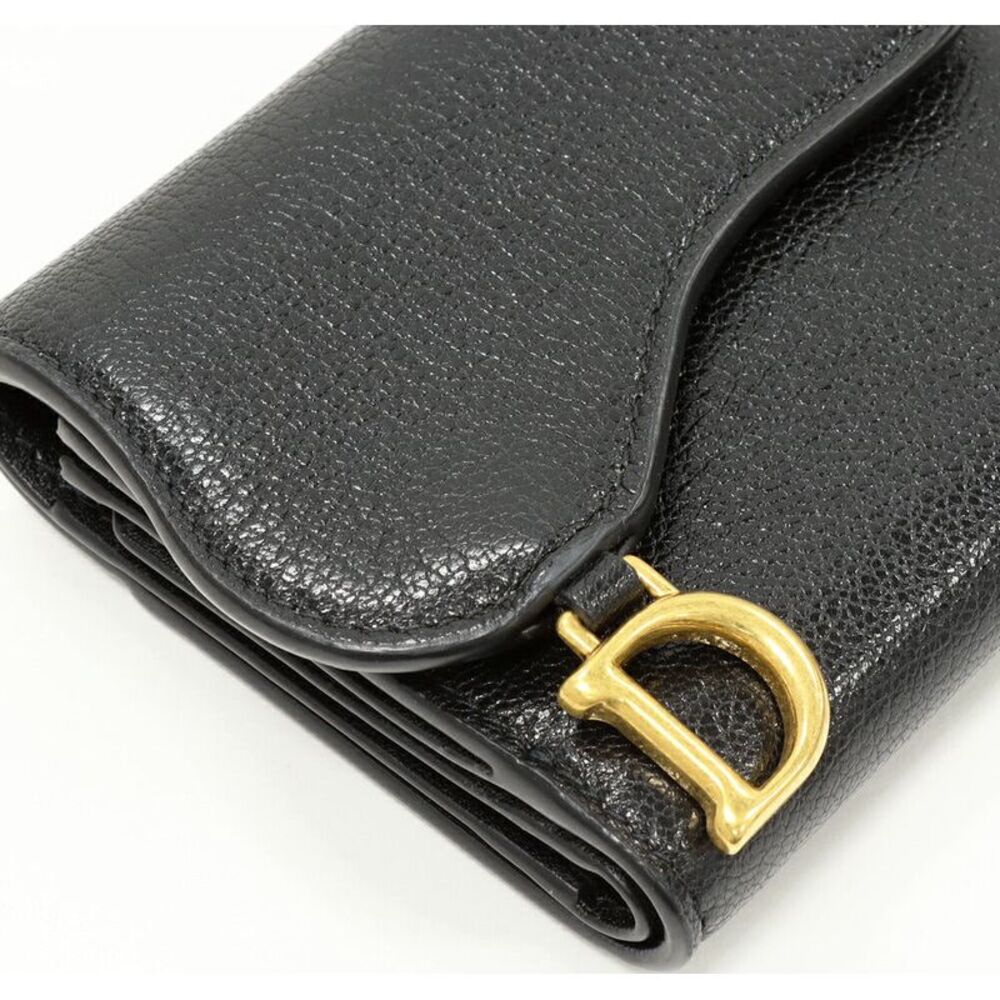 Dior Saddle Lotus Wallet Goatskin Wallet - Picture 6 of 6